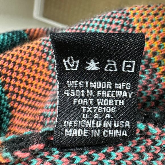 Rock & Roll Cowgirl Aztec Waterfall Cardigan Southwestern M - Picture 6 of 7